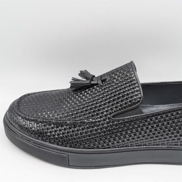 Büyük Numara Moda Erkek Ayakkabı AU243 Siyah