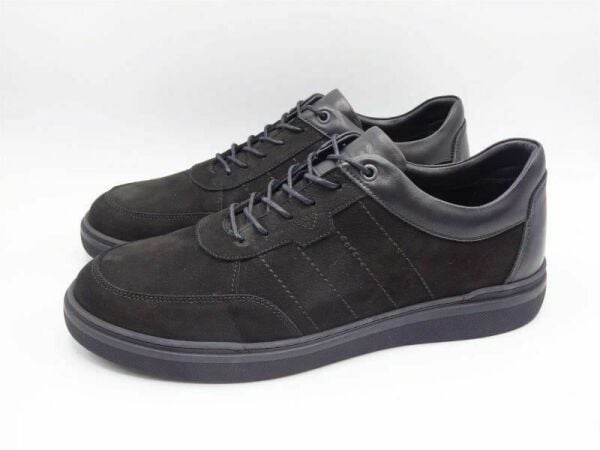 Big Feet Nubuk Erkek Ayakkabı FK544 Siyah