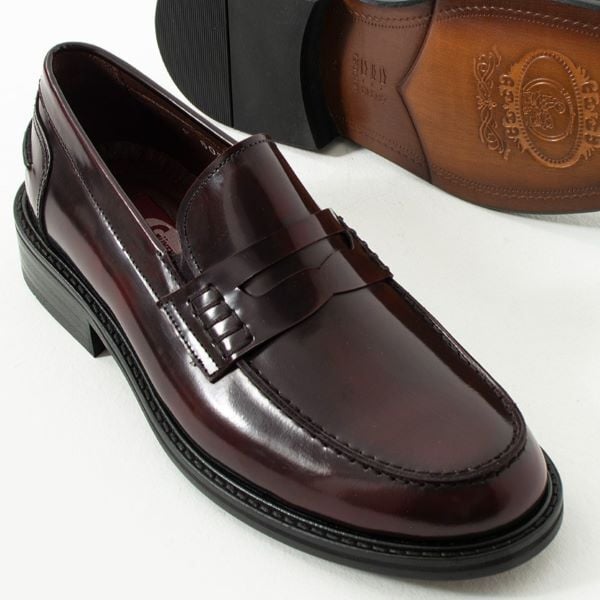 Güvener Bordo Kolej Ayakkabı