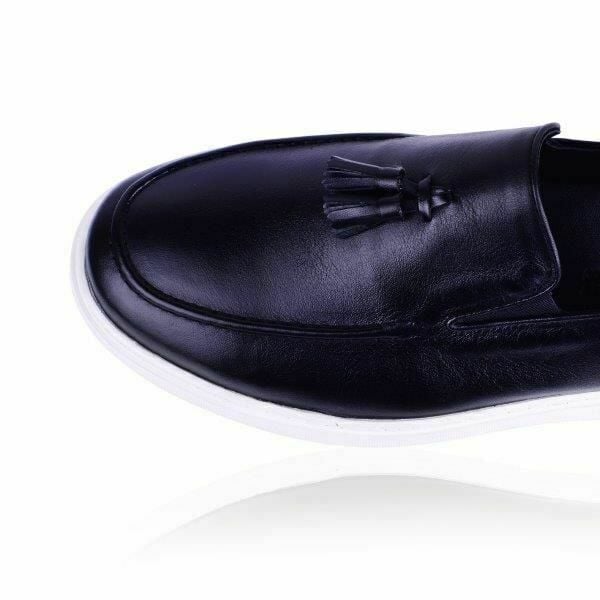 Büyük Numara Casual Erkek Ayakkabı AU243Y Siyah