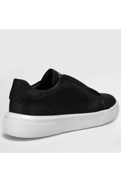 Lufian Dante Siyah Sneaker Erkek Deri Ayakkabı