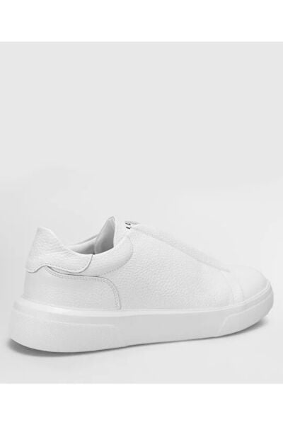 Lufian Dante Beyaz Sneaker Erkek Deri Ayakkabı