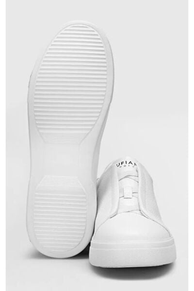 Lufian Dante Beyaz Sneaker Erkek Deri Ayakkabı