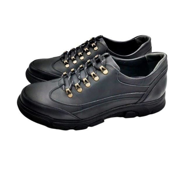 Tardelli 4349 Siyah Büyük Numara Kışlık Erkek Ayakkabı