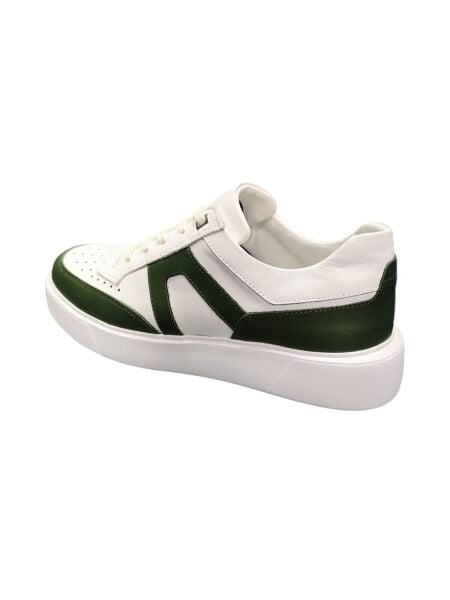 King Shoes Yeşil Beyaz Erkek Sneaker
