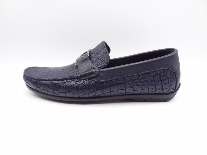 King Shoes 4013 Lacivert Yazlık Erkek Ayakkabı