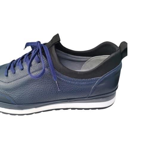King Shoes Lacivert Günlük Erkek Ayakkabı