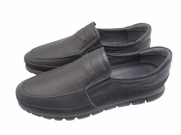 Tardelli 4387 Büyük Numara Siyah Erkek Ayakkabı