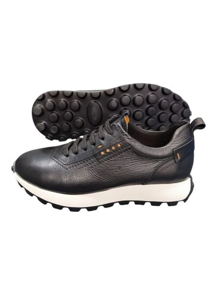 Freefoot Siyah Yüksek Taban Erkek Spor Ayakkabı