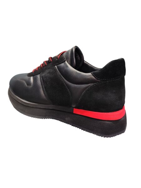 Güvener Siyah Casual Erkek Ayakkabı