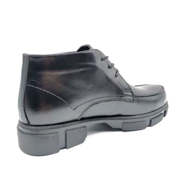 Güvener Siyah Yüksek Tabanlı Erkek Bot