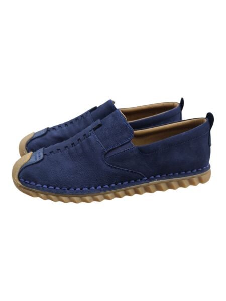 Luis Figo 3830 Lacivert Nubuk Yazlık Ayakkabı