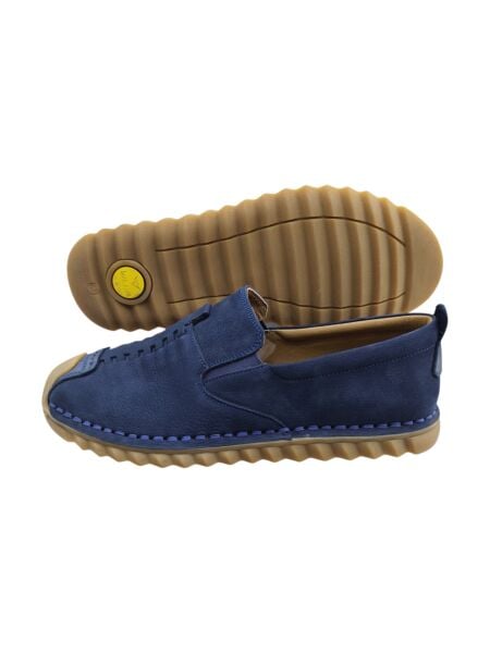 Luis Figo 3830 Lacivert Nubuk Yazlık Ayakkabı