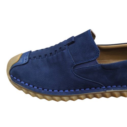 Luis Figo 3830 Lacivert Nubuk Yazlık Ayakkabı