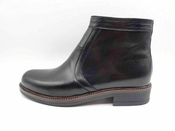 Kürklü Erkek Bot OZ66 Siyah