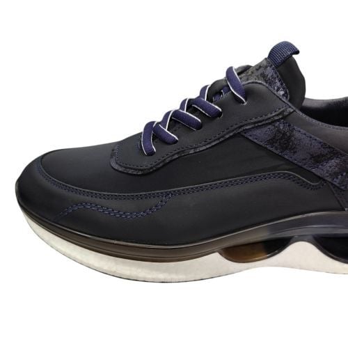 Güvener Köpük Taban Spor Ayakkabı Lacivert