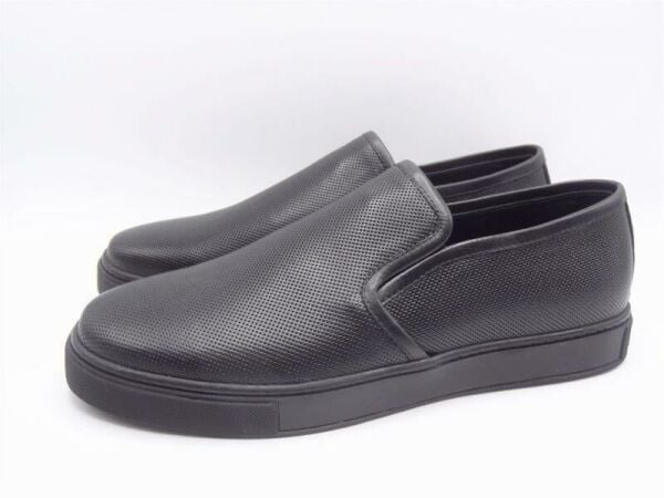 King Shoes Büyük Numara Siyah Erkek Ayakkabı AU20