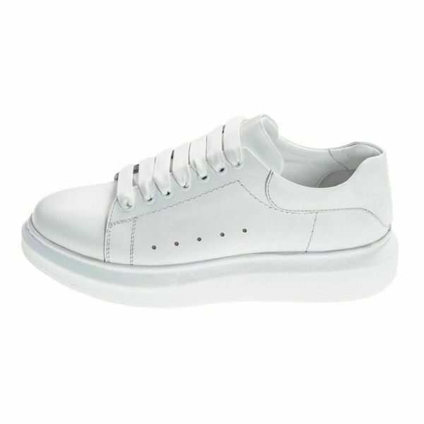 Büyük Numara Spor Erkek Ayakkabı EKS425 Beyaz