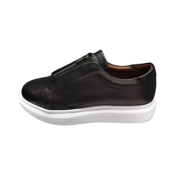 King Shoes Bağsız Günlük Erkek Ayakkabı 427 Siyah