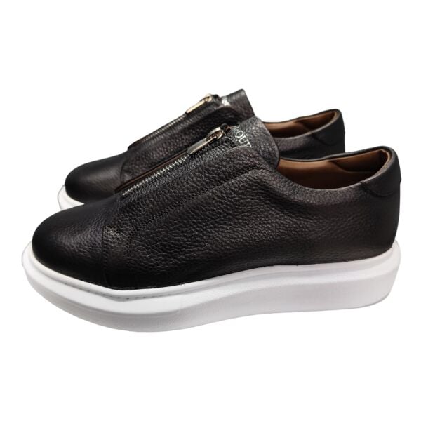 King Shoes Bağsız Günlük Erkek Ayakkabı 427 Siyah