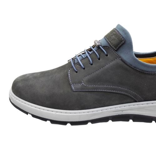 Luis Figo 4488 Gri Nubuk Erkek Ayakkabı