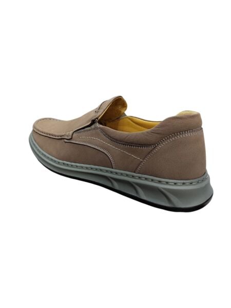 Luis Figo 4481 Bej Nubuk Yazlık Erkek Ayakkabı