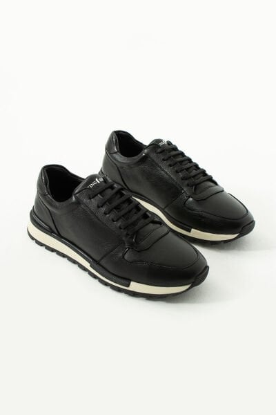 King Shoes Siyah Günlük Erkek Ayakkabı