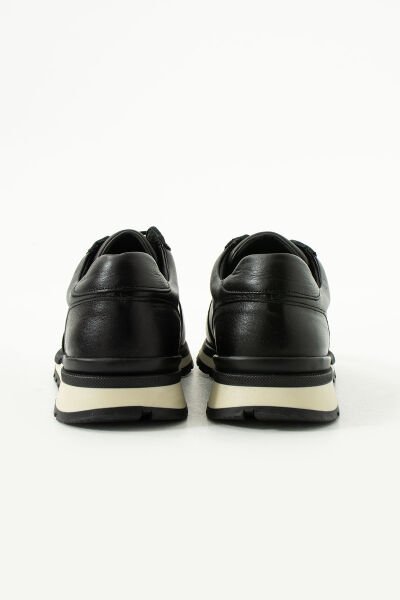 King Shoes Siyah Günlük Erkek Ayakkabı