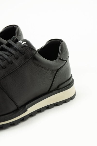King Shoes Siyah Günlük Erkek Ayakkabı