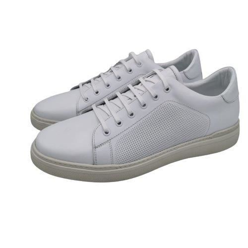 Big Feet 3207 Beyaz Büyük Numara Erkek Sneaker