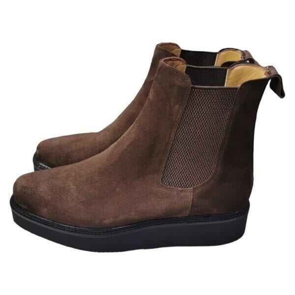 Boy Uzatan Erkek Bot 340 Kahverengi Süet