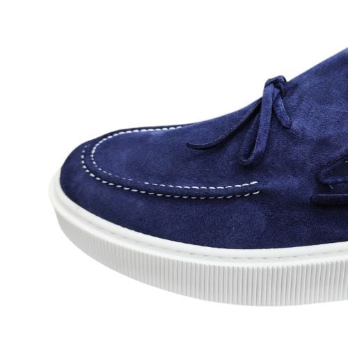 JR Lacivert Süet Büyük Numara Erkek Ayakkabı