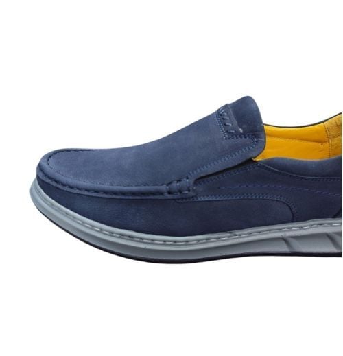 L.Figo Lacivert Nubuk Erkek Ayakkabı