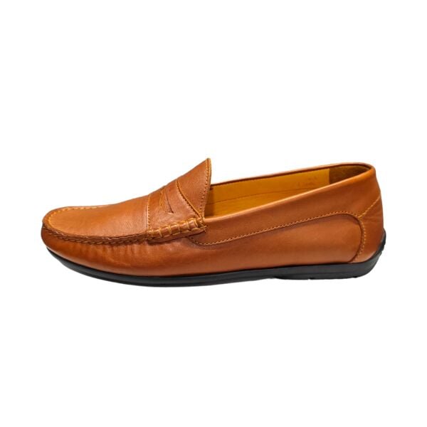 King Shoes Yazlık Erkek Ayakkabı Taba