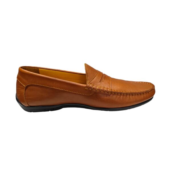 King Shoes Yazlık Erkek Ayakkabı Taba