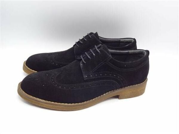 Güvener Siyah Süet Kışlık Erkek Ayakkabı AU04