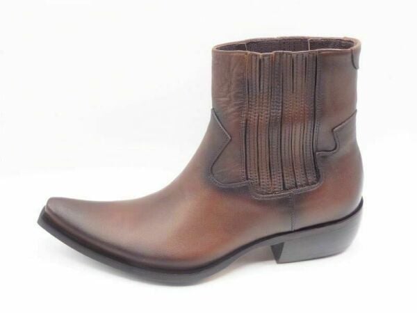 Güvener Hakiki Deri Kovboy Bot CB1004 Fındık