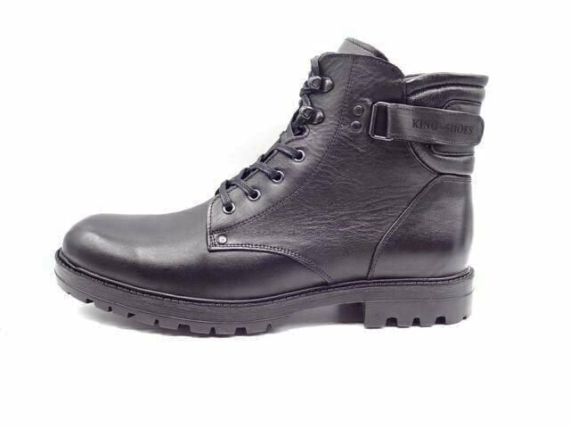 King Shoes Siyah Erkek Postal Bot FK62268