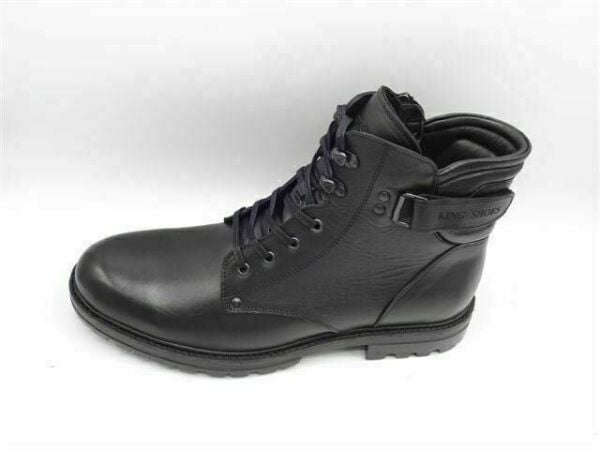 King Shoes Siyah Erkek Postal Bot FK62268