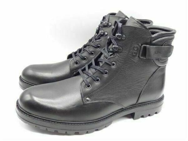 King Shoes Siyah Erkek Postal Bot FK62268