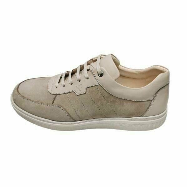 Büyük Numara Casual Erkek Ayakkabı AU142 Bej