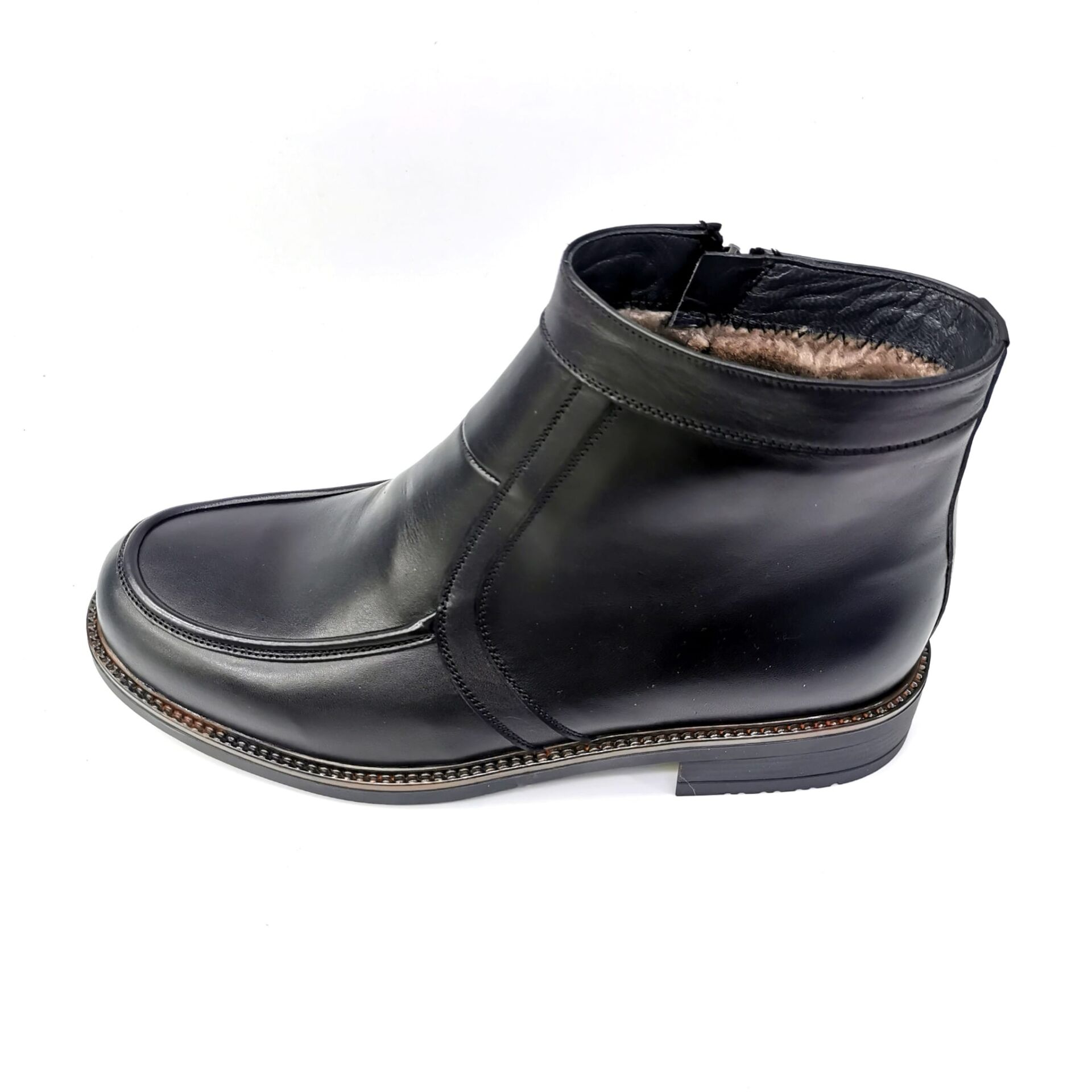 Güvener Siyah Kürklü Erkek Bot OZ67