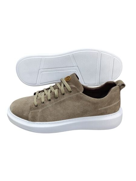 Tripy 46-48 Numara Ayakkabı Bej Süet