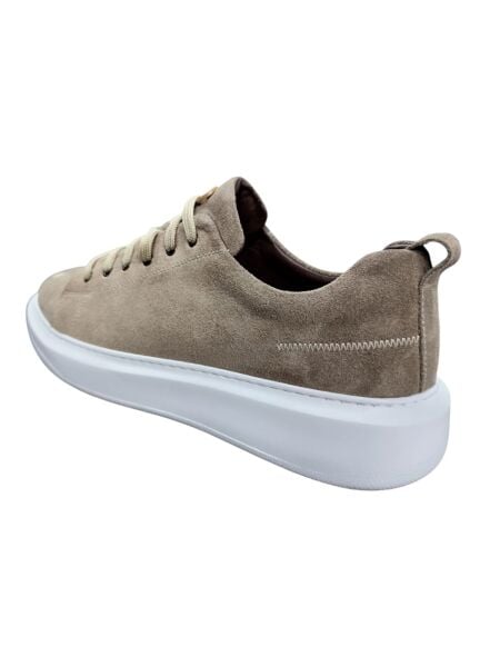 Tripy 46-48 Numara Ayakkabı Bej Süet