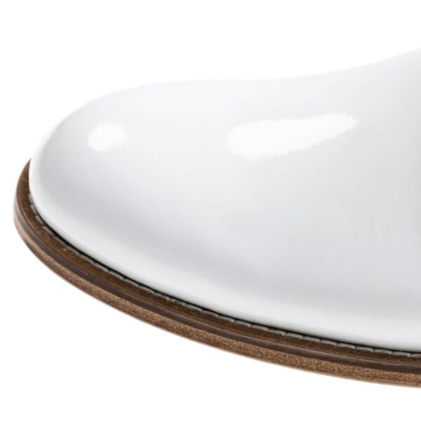 Güvener OZ488 Beyaz Rugan Erkek Ayakkabı