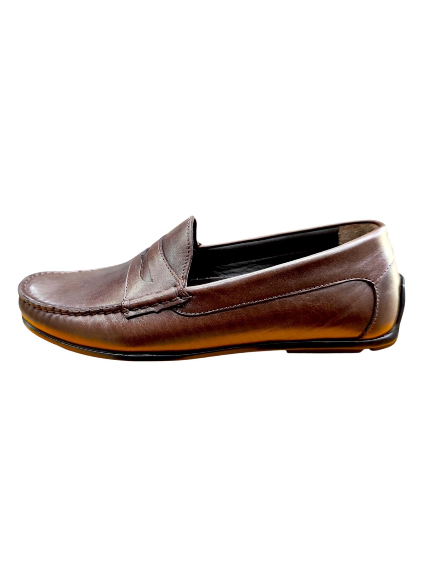 King Shoes Kahverengi Lofer Ayakkabı