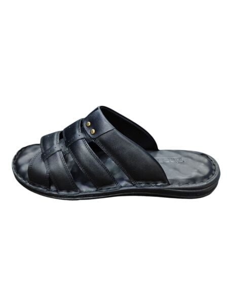 Tardelli Büyük Numara Erkek Terlik Siyah