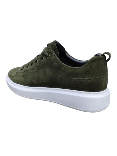 Tripy Haki Süet Büyük Numara  Erkek Ayakkabı