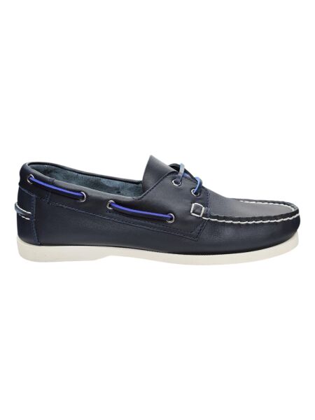 King Shoes Lacivert Tımbırlant Ayakkabı
