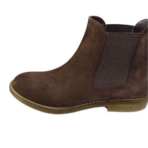 Güvener Büyük Numara Süet Bot Kahverengi